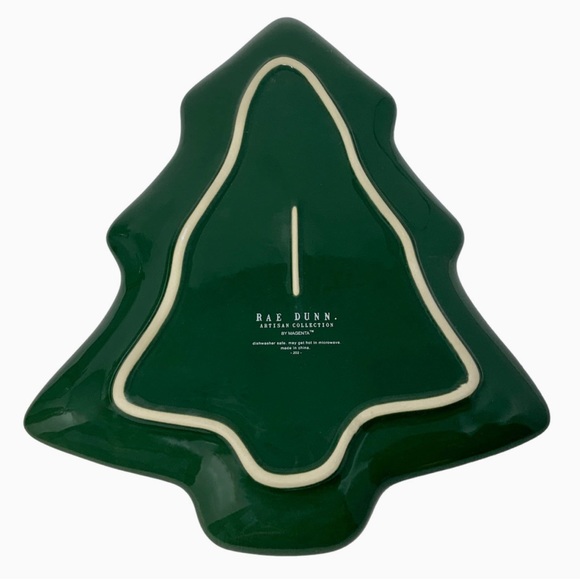 Rae Dunn Christmas Tree Giving Plate NIB $46 - Picture 2 of 2